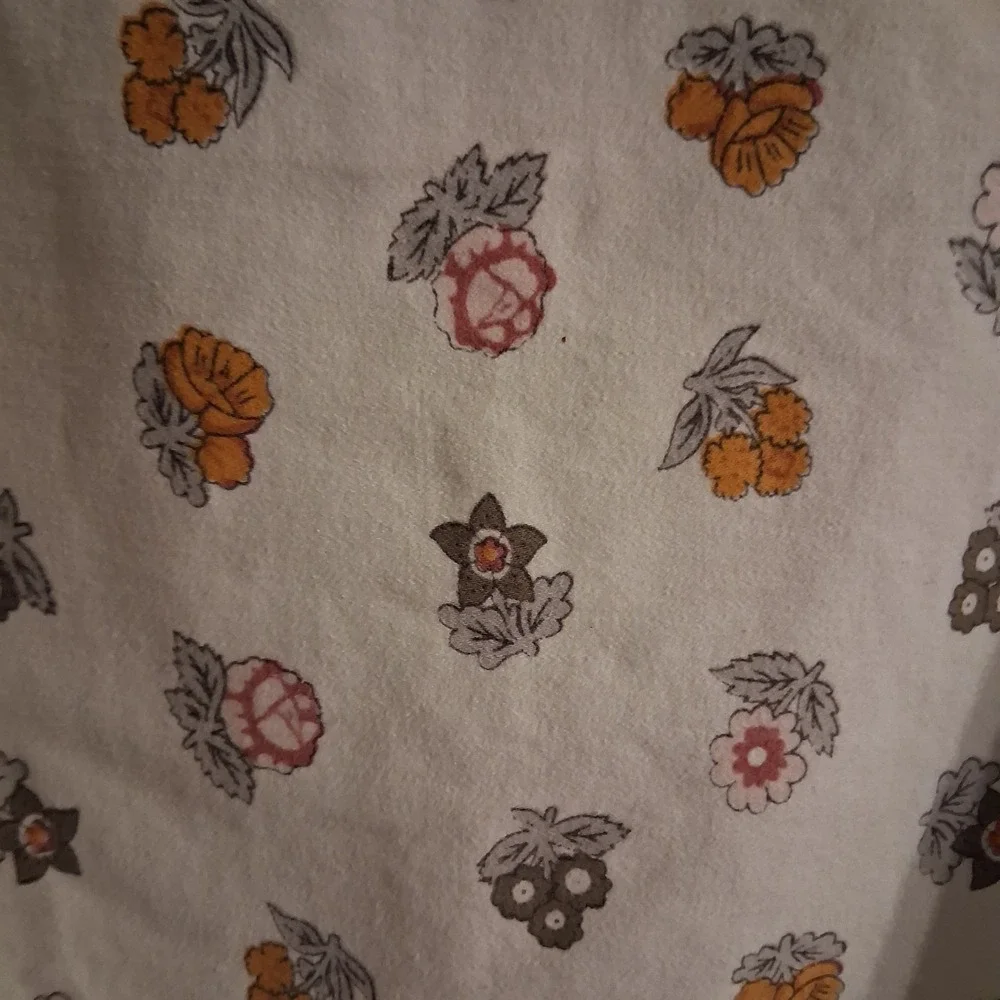 Vintage‎ Williams Sonoma Tablecloth Botanical Green 100% Cotton GVC Earth Tones
